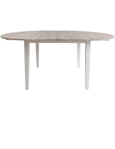 large round extending table (115/160)
